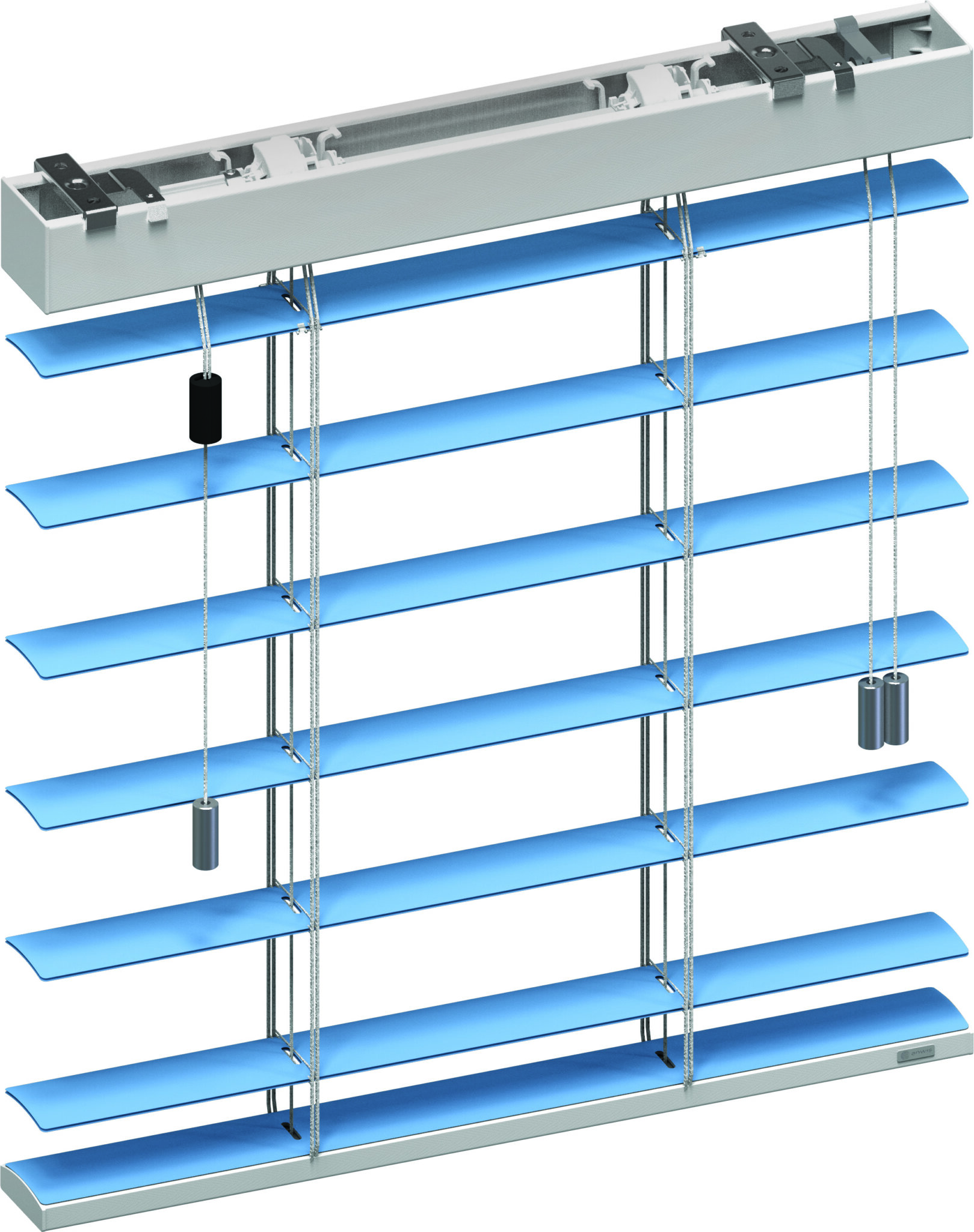 Alu-Jalousie mit möglichst freier Sicht nach draußen